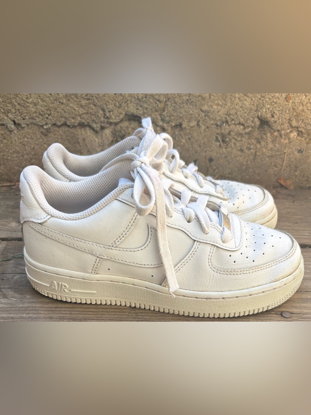 Boys Nike Air Force 1s size 4